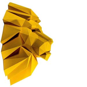 Papercraftworld Lion Head